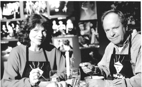 Iwa Boman och Helge Skoog på Soppteatern