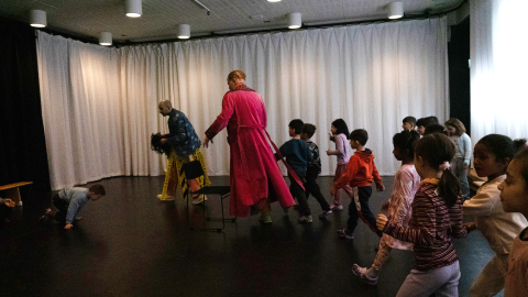 Teaterlek i Skärholmen