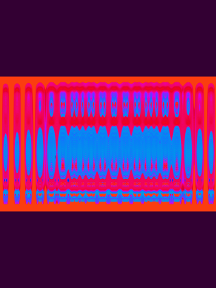 En abstrakt bild med färger