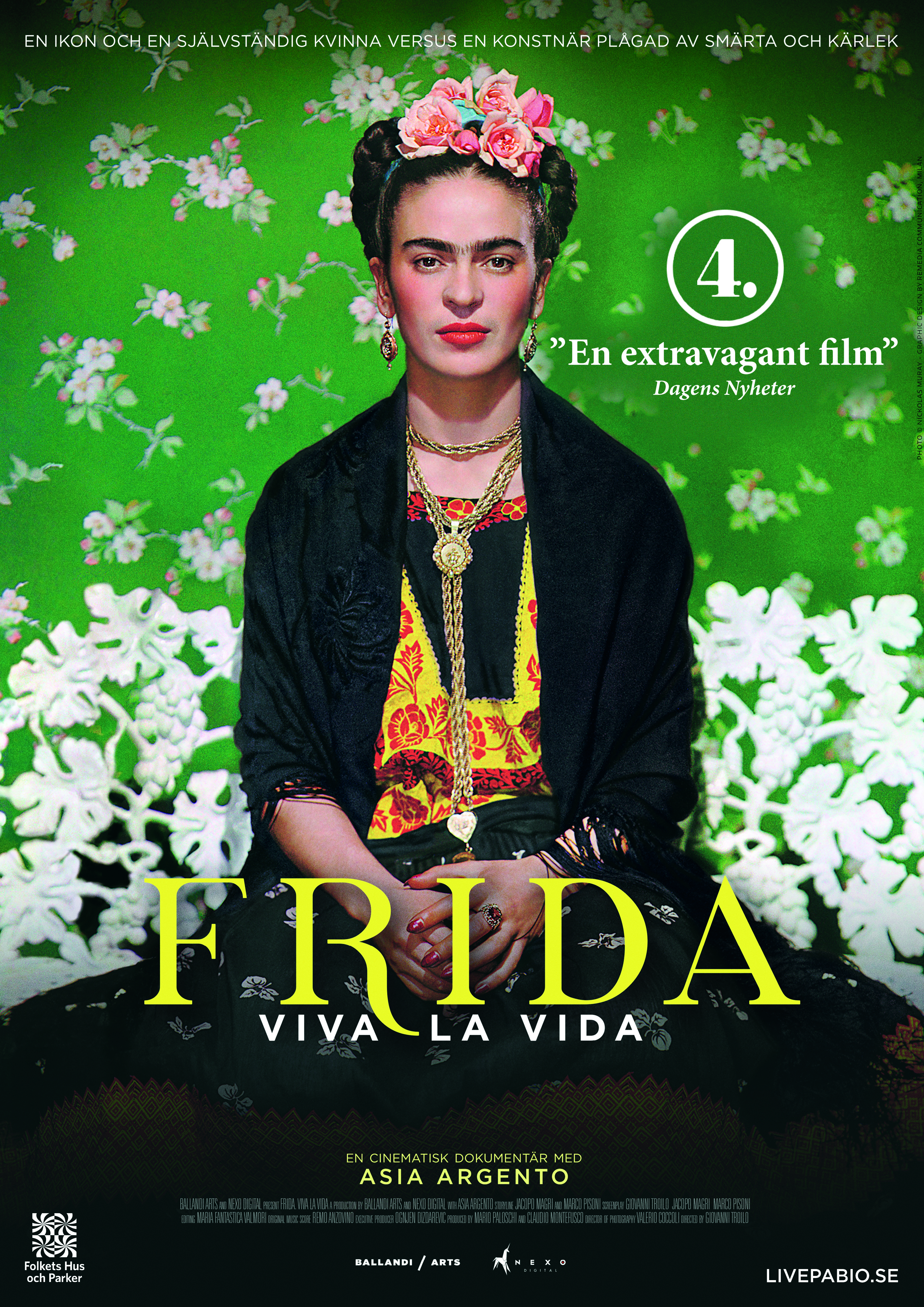 Porträtt av konstnären Frida Kahlo.