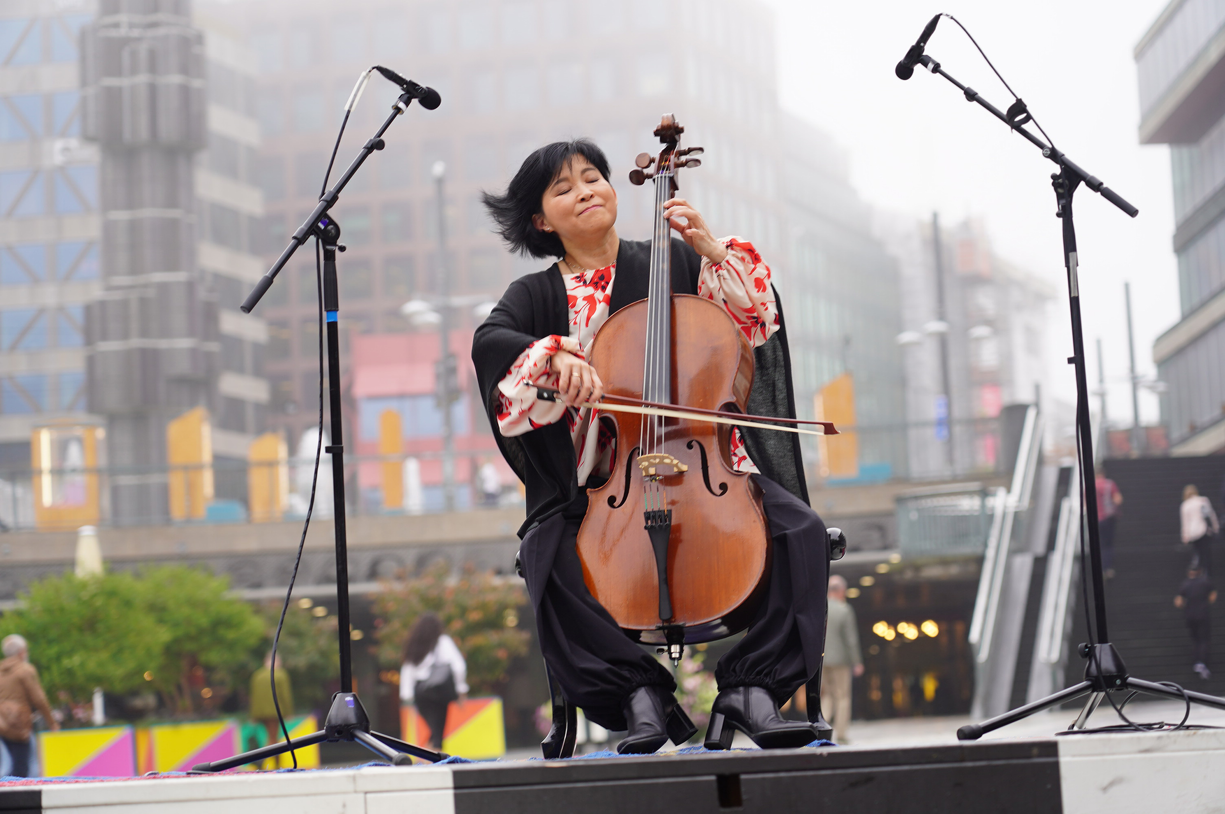 Bach på Sergels torg