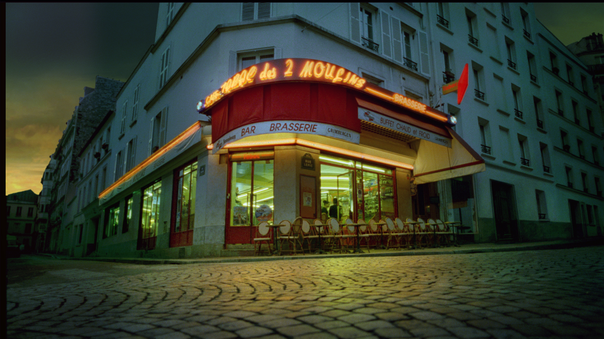 Stillbild från Amelie från Montmartre