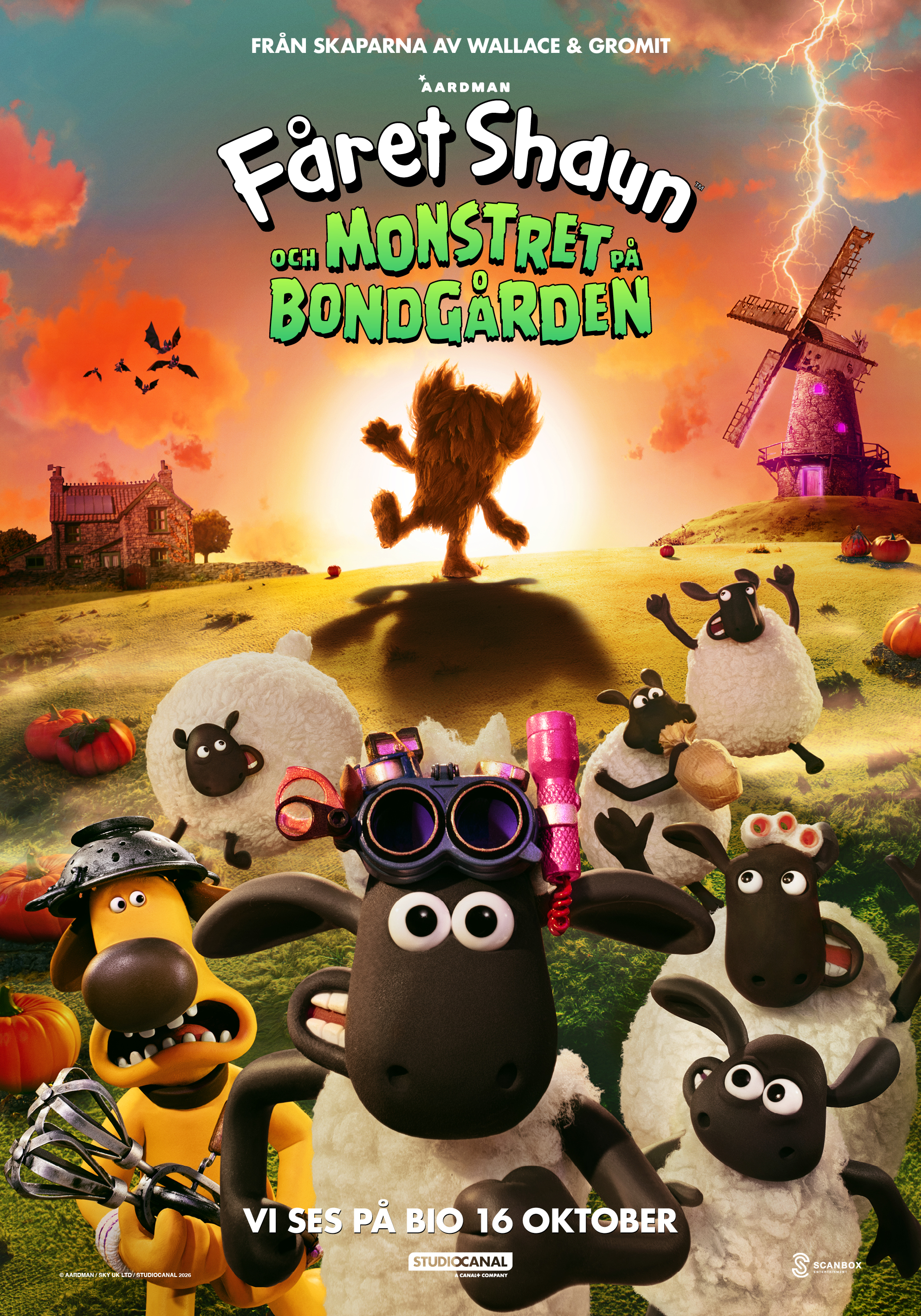 Fåret Shaun och monstret på bondgården (Premiärkalas!)