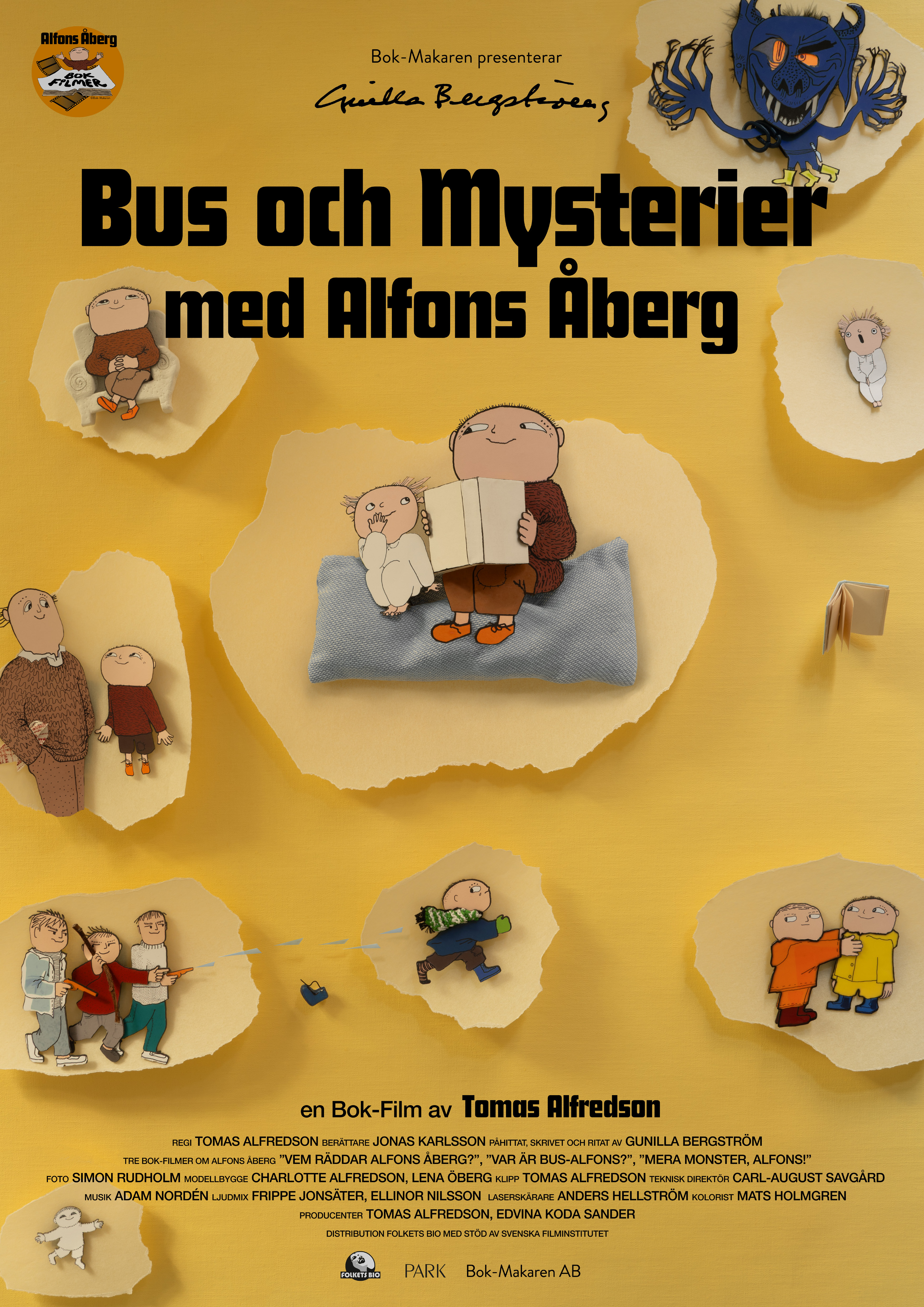 Knattebio: Bus och mysterier med Alfons Åberg