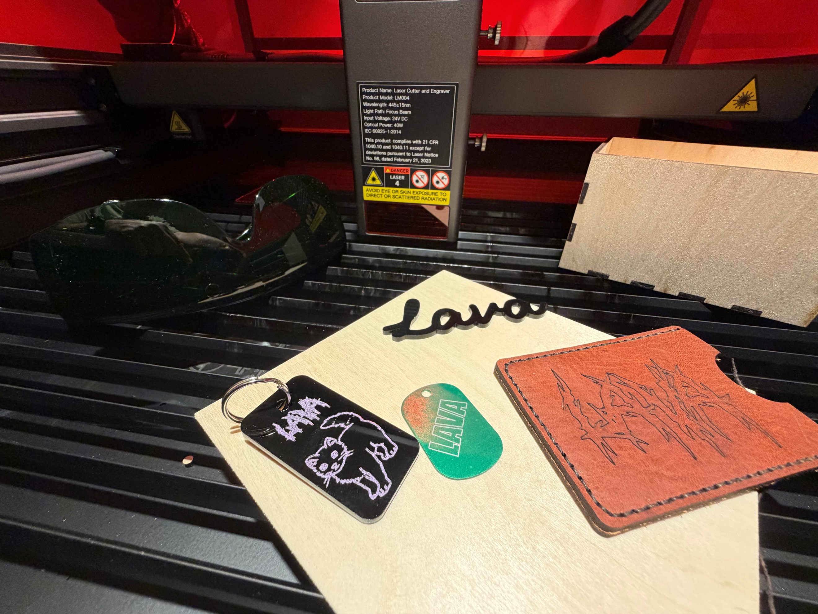 Laserskärare workshop