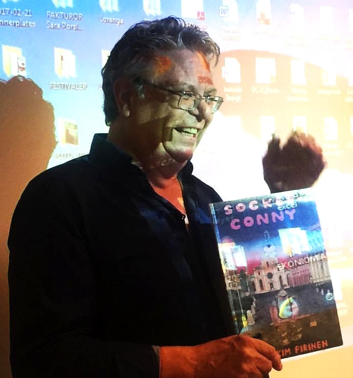 Porträttfoto på serieförläggaren Rolf Classon. 