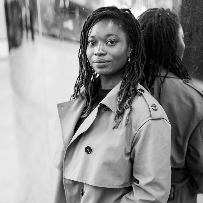 Konstnären Nicole Rafiki. 