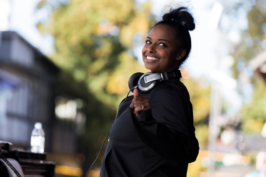 DJ Marion utomhus