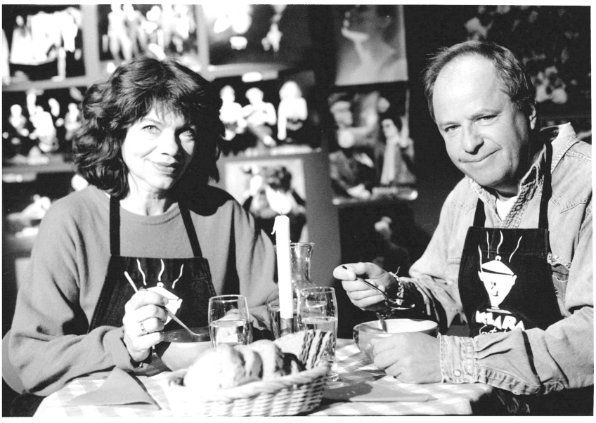 Iwa Boman och Helge Skoog på Soppteatern