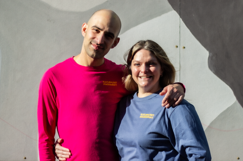 Dilan Amin och Ulrika Nilsson