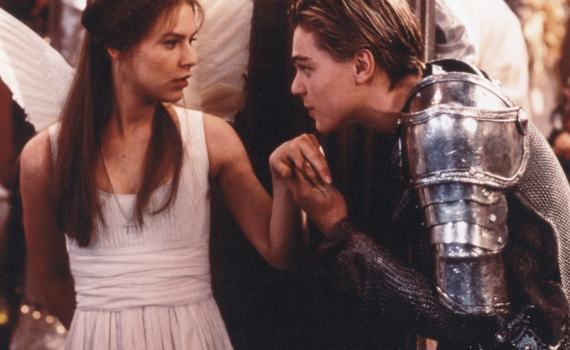 Bild ur filmen Romeo och Julia med Leonardo DiCaprio och Claire Danes. 