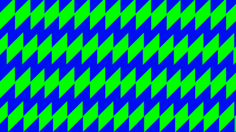 blå grönt zickzack mönster