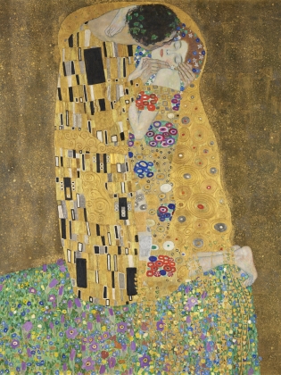 "Kyssen" av Gustav Klimt.
