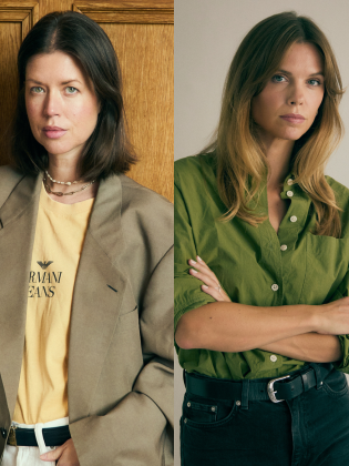 Marcella Mravec och Flora Wiström